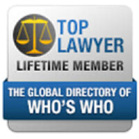 Top Lawyer LIfetime Member, the global directory of who's who